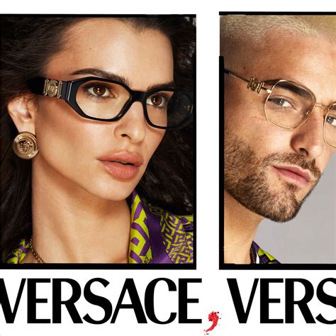 versace prescription glasses|eyeglasses versace glasses on face.